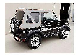 Soft Top TINT WINDOWS GRAY TOP HAS ZIP OUT WINDOWS 86-1994 for Suzuki SAMURAI - Image 1 of 3