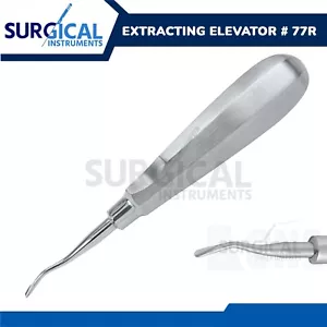 Elevador de extracción dental de raíz # 77R acero inoxidable grado alemán - Imagen 1 de 3