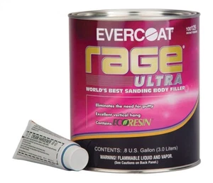Evercoat Rage Ultra Premium Body Filler - 0.8 Gallon, Made in USA #ME-125 - Picture 1 of 1
