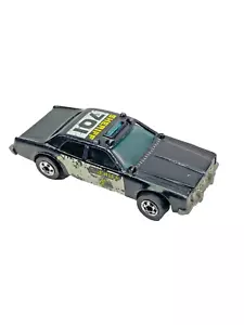 Hot Wheels Sheriff 701 Blackwall Diecast Toy Car Black 1982 Malaysia - Picture 1 of 7