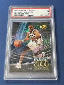 1996 E-X2000 Star Date 2000 Damon Stoudamire - PSA 7 - Low Pop - Raptors - Picture 1 of 2