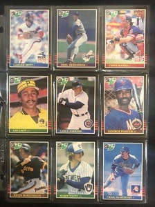 1985 Donruss Leaf Set High Grade Mint Sharp Rare🔥 Clemens Puckett Gooden RookIe - Picture 1 of 12