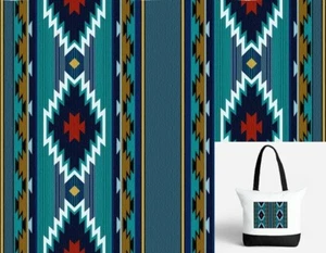 Große Tasche mit Reißverschluss für den täglichen Gebrauch - Kunst der südwestlichen amerikanischen Ureinwohner - Bild 1 von 4