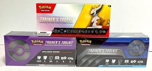 Pokemon TCG Trainer's Toolkit Lot of 3 - 2021 - 2022 - 2023 - SEALED - Nintendo - Picture 1 of 4