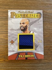2023 President's Choice Solitaire 2.0 Update - 1/1 - Taj Gibson Game Used Mem