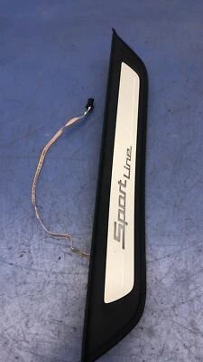 2017 - 2020 BMW 540i G30 OEM REAR LEFT DOOR SILL PLATE SPORT LINE ILLUMINATED - Image 1 of 4