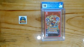 1st Print Paper Mario Sealed  - Nintendo Switch - CGC  10.0 A++ Graded