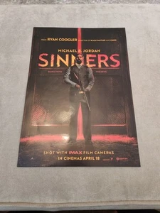 Sinners A3 Movie Brand New Poster Cineworld Collectable Move Sinners - Picture 1 of 4