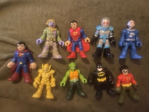 Paquete de figuras Imaginext x9 superhéroes Marvel - Imagen 1 de 1