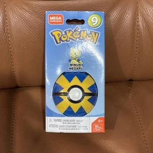 Pokémon Mega Construx MINUN & POKEBALL Series 9 - 19 Pieces NEW - Picture 1 of 4