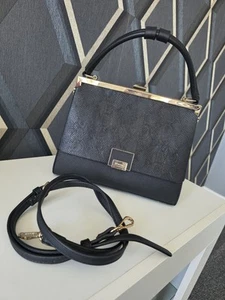 Chic Dune London Black Doctor style Shoulder Bag - Timeless Elegance! - Picture 1 of 15