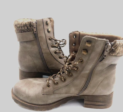 Womens Timberland Pro Zip Lace Up  Grayish-Brown Ankle Booties  Size 8 GREAT!! - Image 1 of 4
