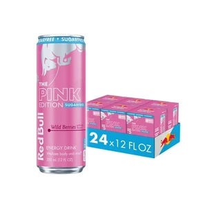 (Confezione da 24) Red Bull Summer Edition Wild Berries Energy Drink con Vitamine, 12 Oz - Foto 1 di 8