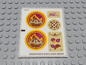 New LEGO Sticker Sheet Only 41074 Azari and the Magical Bakery Elves - Picture 1 of 1