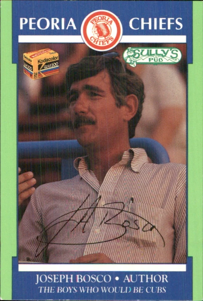 Joseph Bosco 1990 Peoria Chiefs #37 RC Peoria Chiefs *AutographDen* - Image 1 of 2