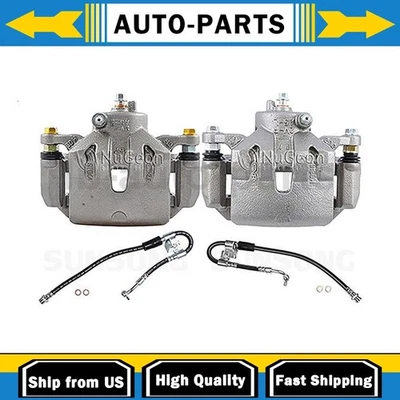 Pinza de freno delantera con mangueras lado conductor pasajero se adapta a Hyundai Veloster 1,6 L Foto 1 de 4