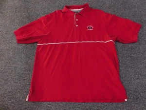 Georgia Bulldogs Shirt Mens XL Red NCAA Football Polo SEC Authentic Collection - Picture 1 of 16