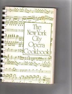 The New York City Opera Cookbook, Spiral-Bound, 1973 - Imagen 1 de 2