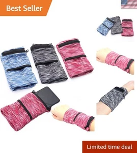 Bracelet de bras léger essentiel pour smartphones - Parfait pour la course et l'entraînement - Photo 1 sur 9