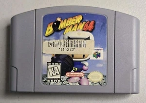 Bomberman 64 (Nintendo 64) Cartridge Only TESTED & Working (Authentic) Game - Picture 1 of 4