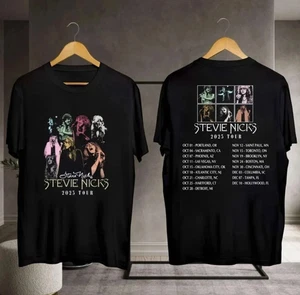Stevie Nicks Live Concert Music Tour Dates 2025 Double Sided T-Shirt - Picture 1 of 1