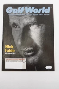 Nick Faldo magazine AUTOGRAPHED with COA #R235 - Picture 1 of 3