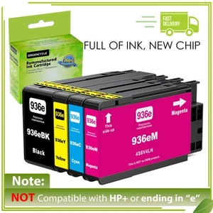 Wkłady atramentowe 4PK 936 CYBM pasują do HP OfficeJet Pro 9110b, nie do 9720e/9730e - Zdjęcie 1 z 17