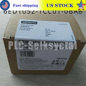 New Siemens 6ED1052-1CC01-0BA8 6ED1 052-1CC01-0BA8 LOGO 24CE logic module - Picture 1 of 5