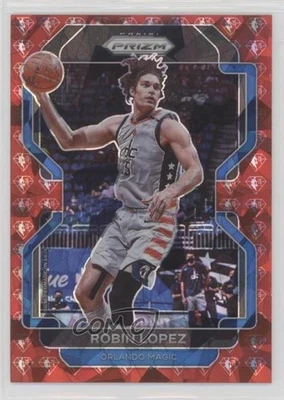 2021-22 Panini Prizm NBA 75th Anniversary Diamond Prizm 11/75 Robin Lopez #34 - Image 1 of 3