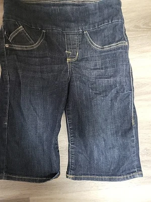 Rock & Republic Fever Bermuda shorts size 8 dark rinse - Image 1 of 4