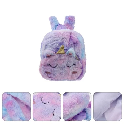 Zaino in peluche Zaino pratico per tracolla Zaino adorabile per bambini - Image 1 of 4