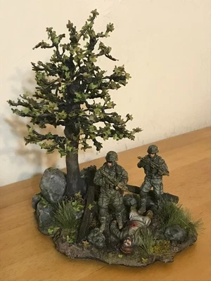 Viñeta construida y pintada 1/35 US Army Rangers, Afganistán Foto 1 de 4