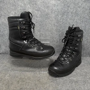 Lowa Combat Boots Womens Size UK 5.5 Gore-Tex Black Vibram Waterproof Military - Picture 1 of 17