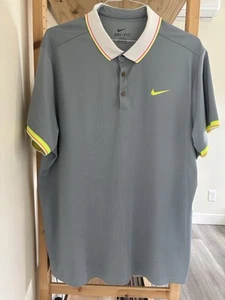 Rare HTF Nike Polo Shirt 2014 Men’s XXL Tennis Vintage Grigor Dimitrov; Preowned - Picture 1 of 17