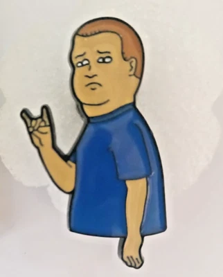 BOBBY HILL - PIN ESMALTADO - ENVÍA TODOS LOS PINES QUE COMPRES POR $4.99 - VISITA NUESTRA TIENDA Foto 1 de 3