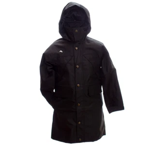 Wyoming Traders Unisex Ranch Impermeabile Oxford con Cappuccio Pioggia - NERO - Foto 1 di 5