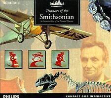 Treasures of the Smithsonian (Philips CD-i, 1990) Factory Sealed