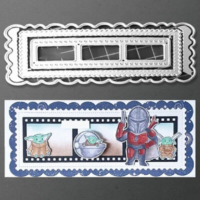 Frame cutting dies metal cutting dies scrapbooking cutting dies stencils DIY - Image 1 of 2