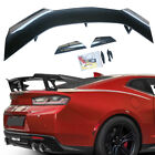 Rear Trunk Spoiler Wing For Chevy Camaro ZL1 2016-21 1LE Style Carbon Fiber Look