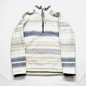 Billabong A/Div Boundary Jacket Mens Medium Multicolor Fleece Mock Neck Half-Zip - Picture 1 of 12