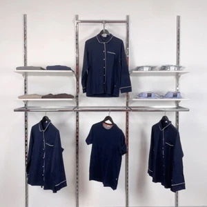Regalsystem Textil Wandregal Boden Ladeneinrichtung Tegometall kompatibel LC10 - Bild 1 von 6