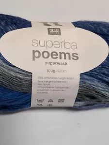 Rico Design Superba Poems Superwash Yarn. 004 - Picture 1 of 5