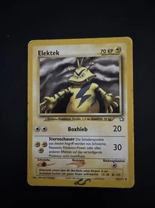 Pokémon Elektek 33/111 DE Uncommon Neo Genesis 2001 - Bild 1 von 6