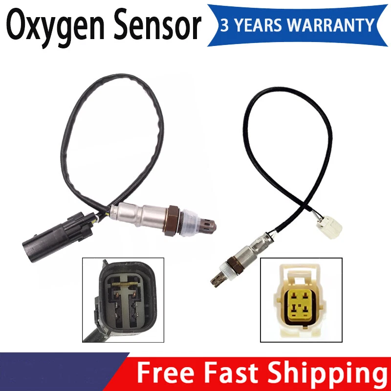 Sensor de oxígeno aguas arriba+aguas abajo 2 piezas para Chrysler 200 2015-17 Fiat 500x 2,4 L Foto 1 de 4