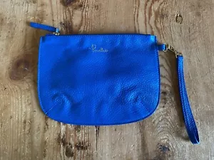 Nuova - Borsa In Pelle POMELLATO - Blu - 19 X 14 Cm - Nuovo - Foto 1 di 5