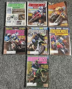 MOTOCROSS ACTION –1992 7 Issues/ Months Vintage Motocross Magazines - Picture 1 of 9