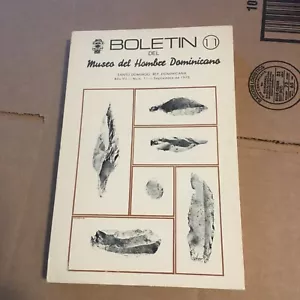 Boletin del Museo del Hombre Dominicano #11, 1978. paperback - Picture 1 of 10