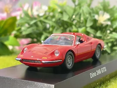 Ferrari / Dino 246 GTS / 1972 / 1/64 Diecast Car / Kyosho Foto 1 de 4