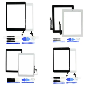 For iPad 2/ 3/ 4 /5 Air Mini 1/2 /3 /4 Touch Screen Digitizer Replacement +Tools - Afbeelding 1 van 8