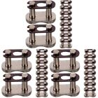 30 Pcs Chain Connecting Buckle Link Metal Double Row